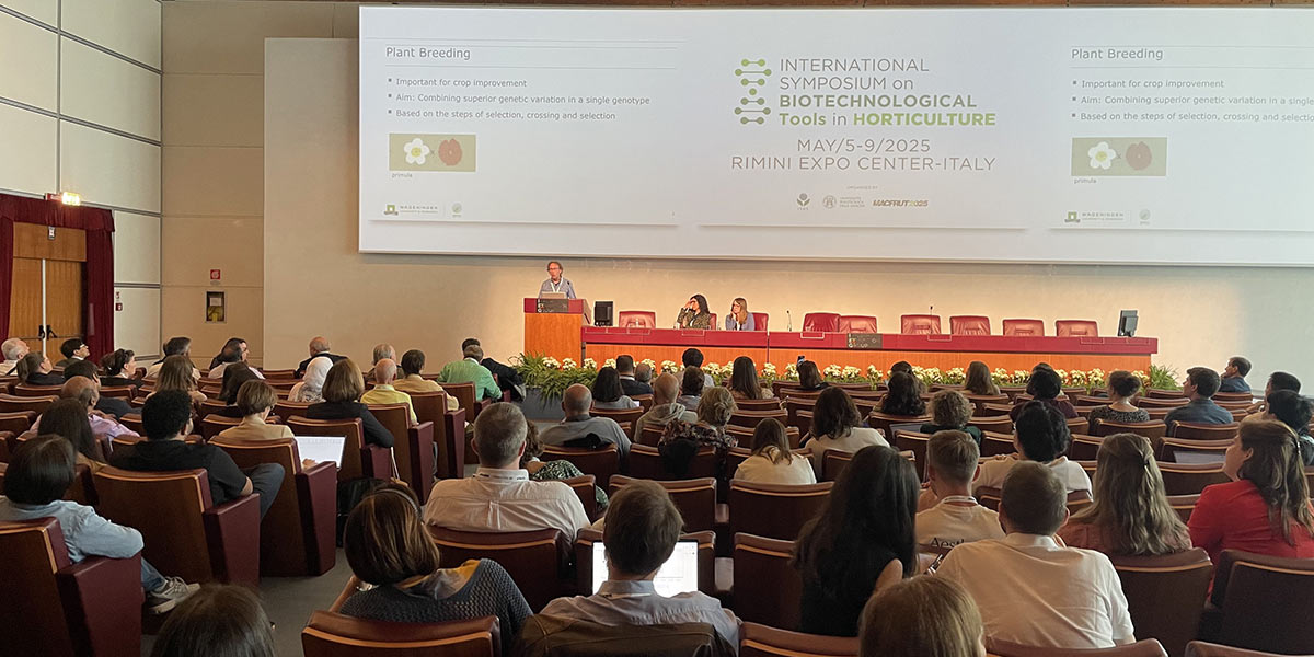 Grande successo del Simposio Internazionale sulle biotecnologie in orticoltura
